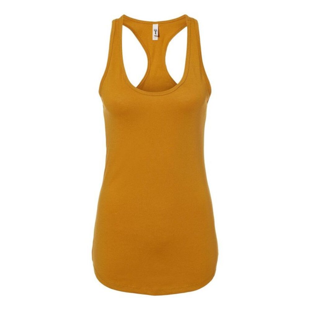 Women�'s Ideal Racerback Tank / Antique Gold